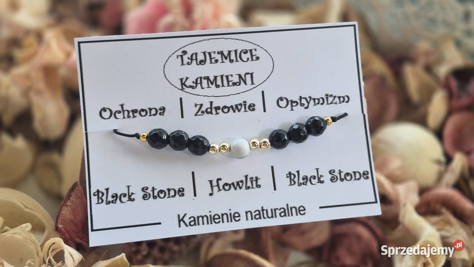 bransoletka handmade 6mm Kliniska Wielkie