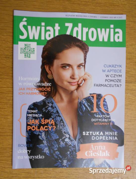 Świat Zdrowia Czerwiec 2022 Anna Cieślak miesięcznik Parczew