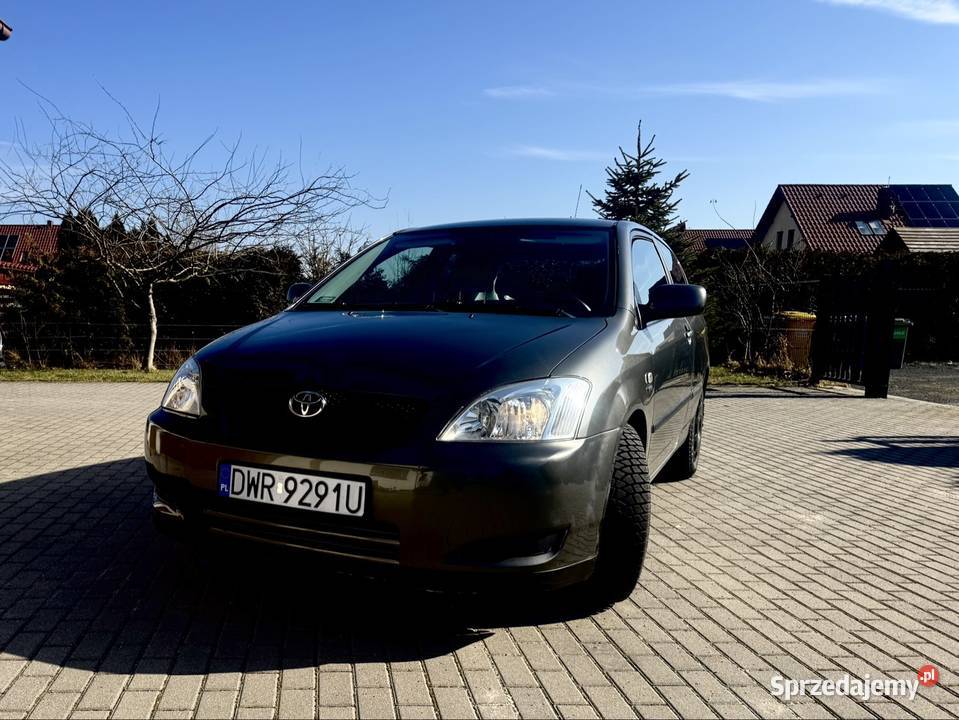 Toyota corolla e12 mały przebieg wspomaganie kierownicy Chrząstawa Wielka