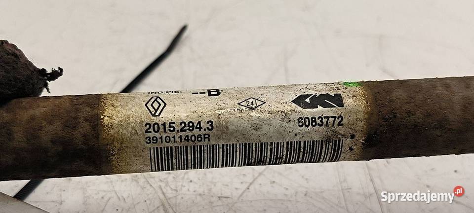 PÓŁOŚ LEWA PRZÓD DACIA LODGY 391011406R osobowe Lipno