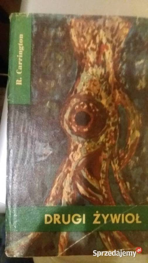 Drugi żywioł Carrington piękne książki dziecięce mazowieckie Warszawa sprzedam