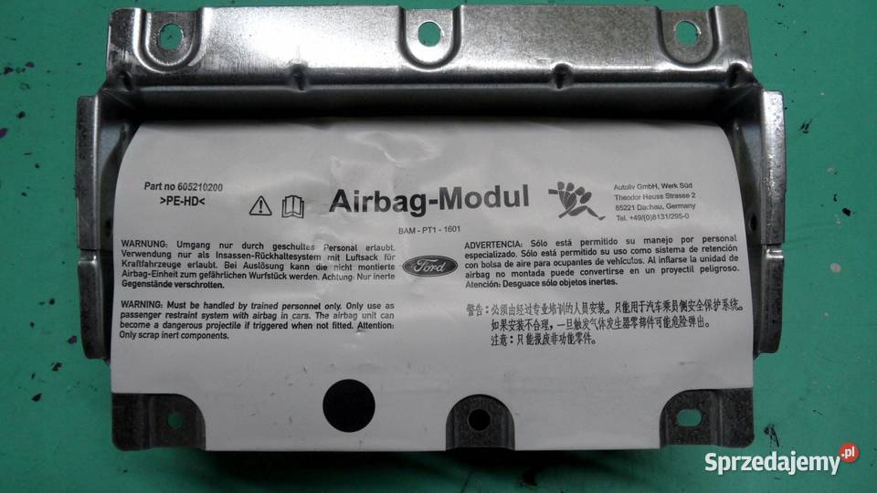 FORD GALAXY MK3 III LIFT 10r AIRBAG poduszka Poduszki powietrzne
