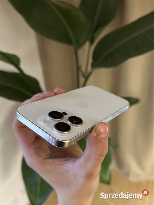 iPhone 16 Pro 128GB 89 White Titanium Stan Bełchatów