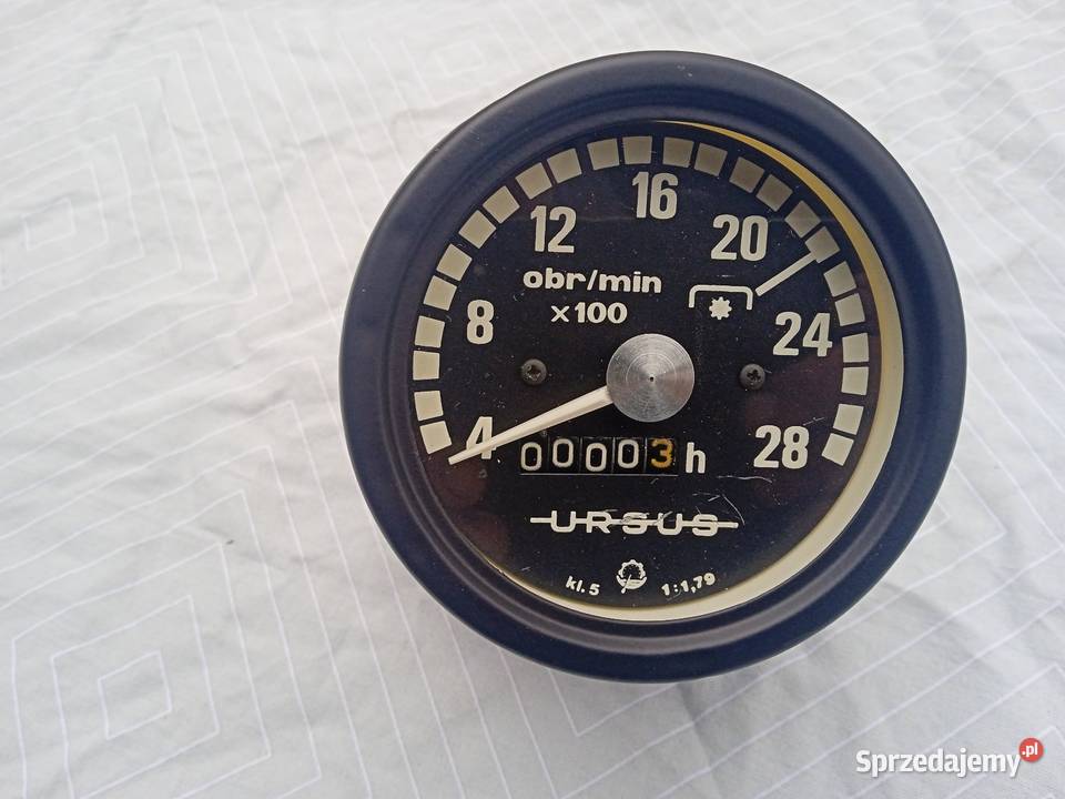 Licznik Obrotomierz Orginał z PRLU Ursus C 360 Pruszcz Gdański