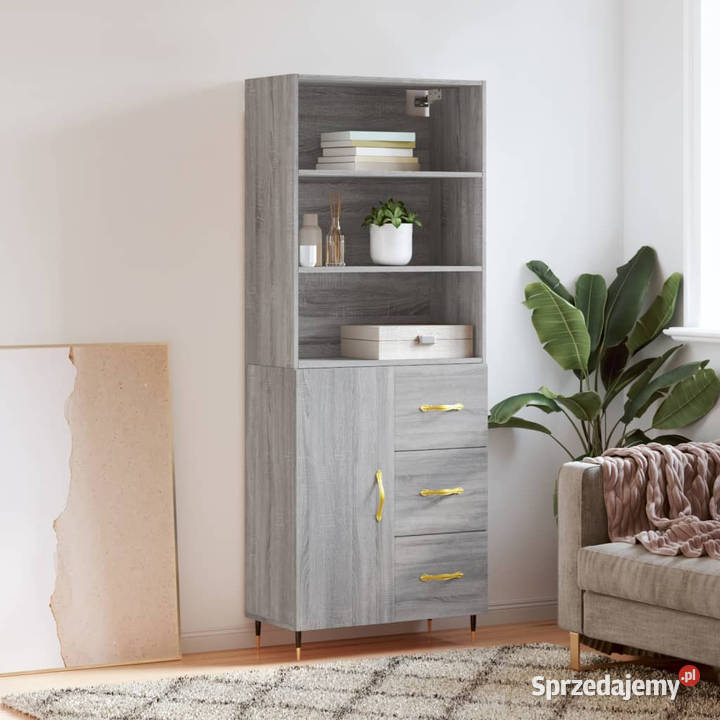 Witrynka szary dąb sonoma 695x34x180 materiał Warszawa