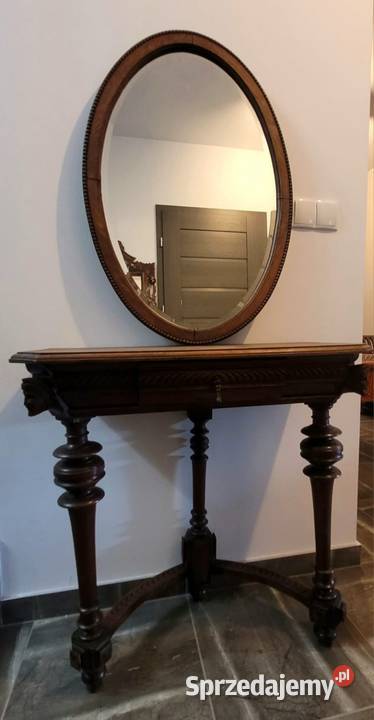 DREWNIANA KONSOLA opolskie