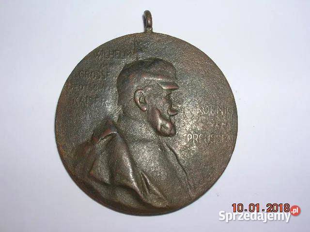 Medal 100 lecie urodzin Wilhelma 1 Łódź