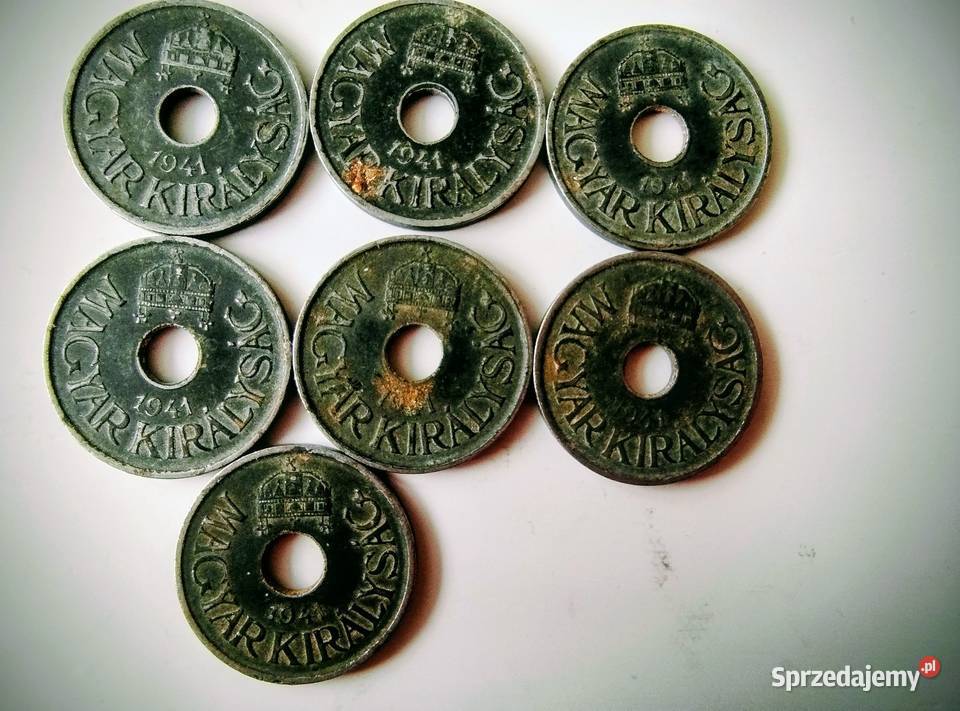 Monety węgierskie III wojna światowa Żory