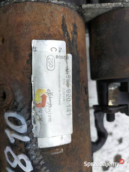 ROZRUSZNIK 25 D DTI Opel Movano I 19972010 A Rok produkcji 2005 Układ elektryczny silnika