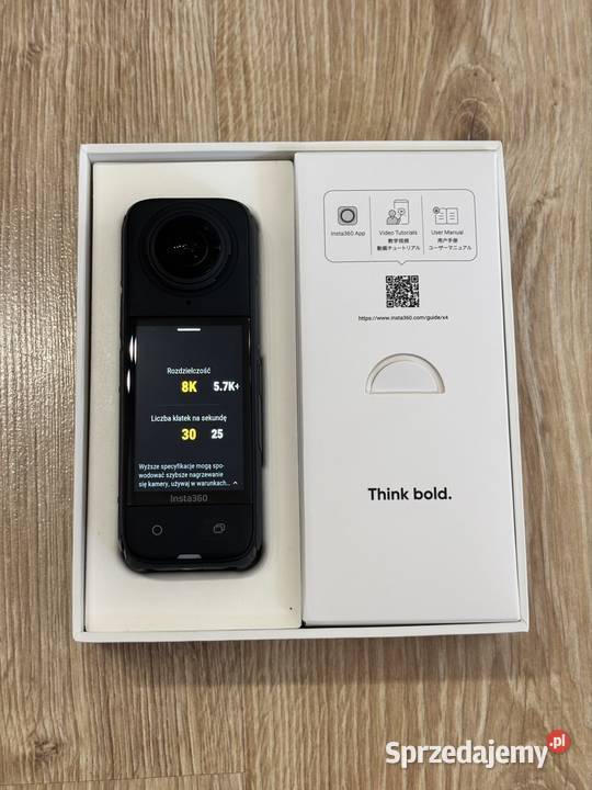 Kamera sportowa Insta360 X4 lubuskie Zielona Góra