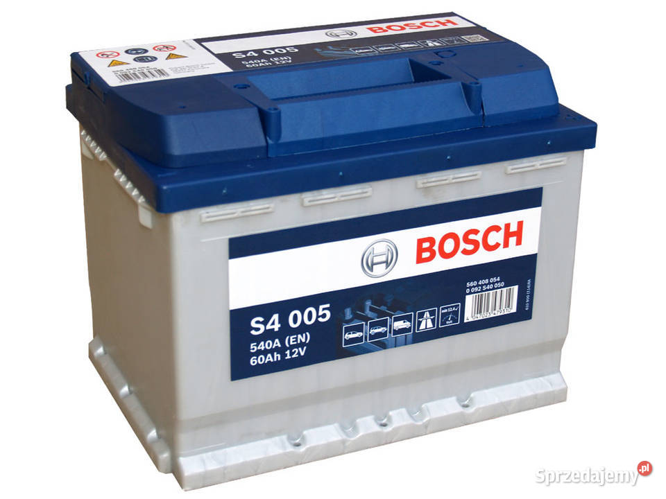 Akumulator 60Ah 540A BOSCH S4005 wysoki P Akumulatory Gliwice