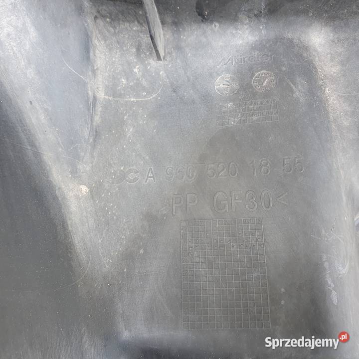 ACTROS MP4 OSŁONA MASKOWNICA SILNIKA A9605203722 ciężarowe Bieleń