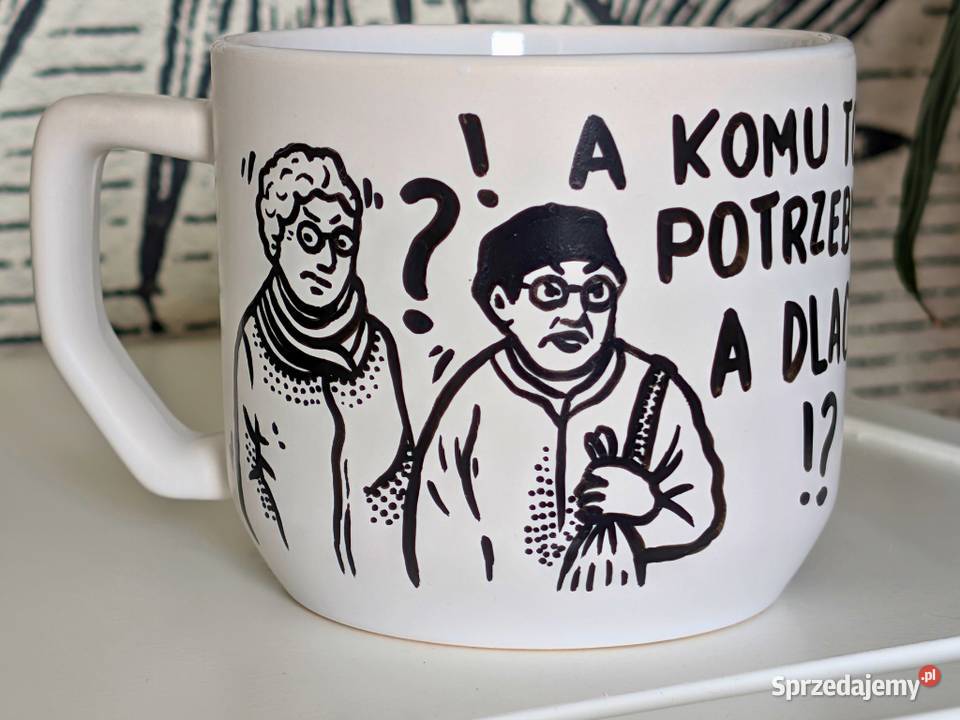 Kubek Ceramiczny Ręcznie Malowany BABY 300ml Dobrzykowice sprzedam