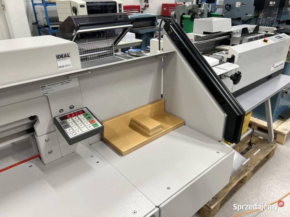 Gilotyna Ideal 5222 Digicut hydrauliczna Radom