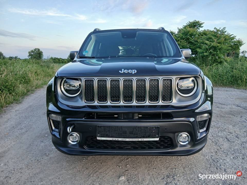 Jeep Renegade LIMITED 2019r Led Kamera 45tykm podgrzewane fotele Kalisz sprzedam