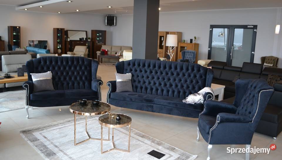 Nowy Komplet LUDWIK 321 Stylowy OUTLET40 Komplety wypoczynkowe opolskie Olesno
