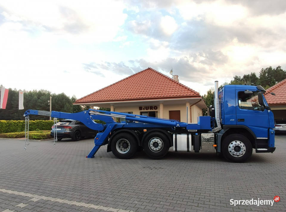 Volvo FM 410 E5 Bramowiec Hakowiec 6x2 Oś świętokrzyskie Widełki