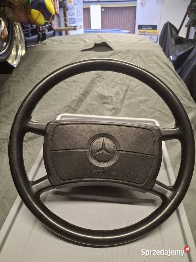 Kierownica skórzana Mercedes w126 c126 SEC z lubelskie Lublin