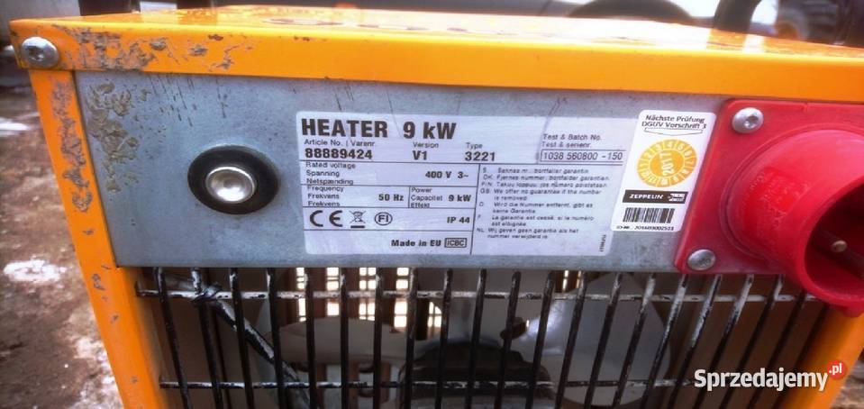 Nagrzewnice elektryczne Łaz sprzedam
