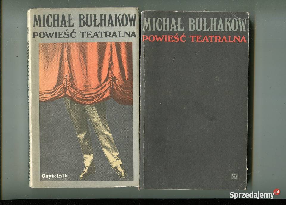 Powieść teatralna Michał Bułhakow 2 egzemplarze Szczecin