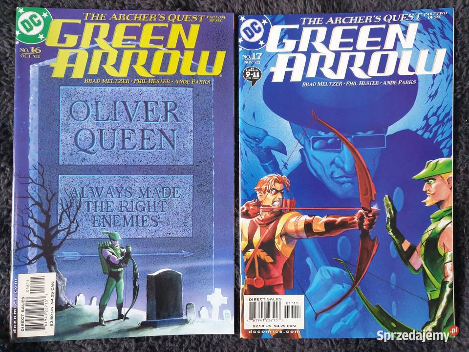 Green Arrow The Archers Quest zestaw 6 komiksów pomorskie Gdynia