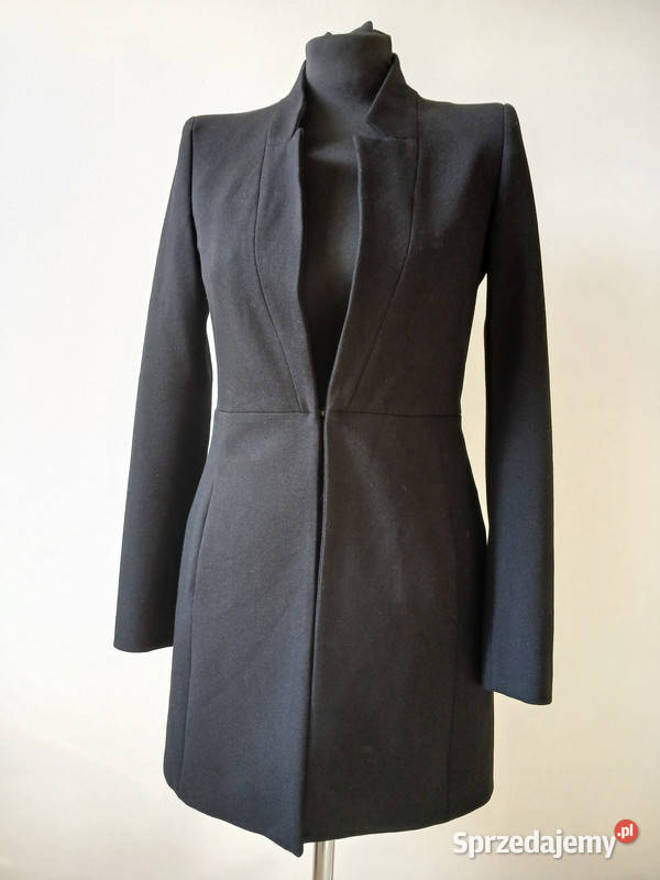 Elegancka marynarkażakiet płaszczyk damskiczarna Zara sprzedam