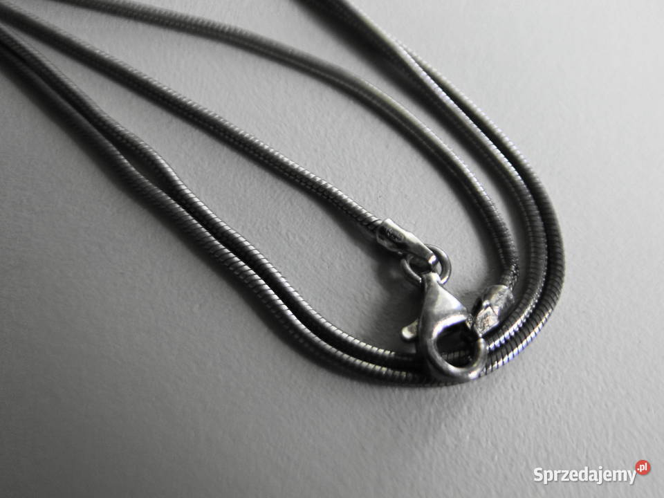 Solidny naszyjnik srebro 925 Naszyjniki mazowieckie Warszawa sprzedam