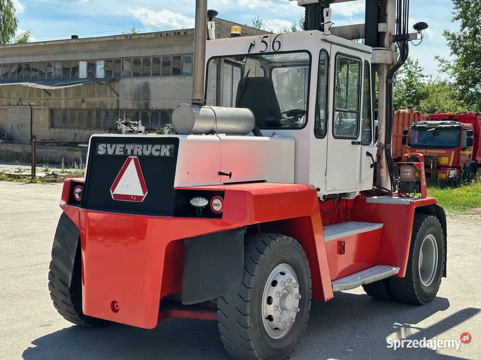 Wózek widłowy SVETRUCK 10600 o udźwigu 12 ton Nowiny sprzedam