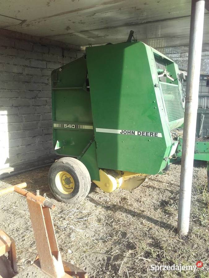 Prasa zmiennokomorowa john deere 540 Rolujące (belujące) Strzelce Opolskie sprzedam