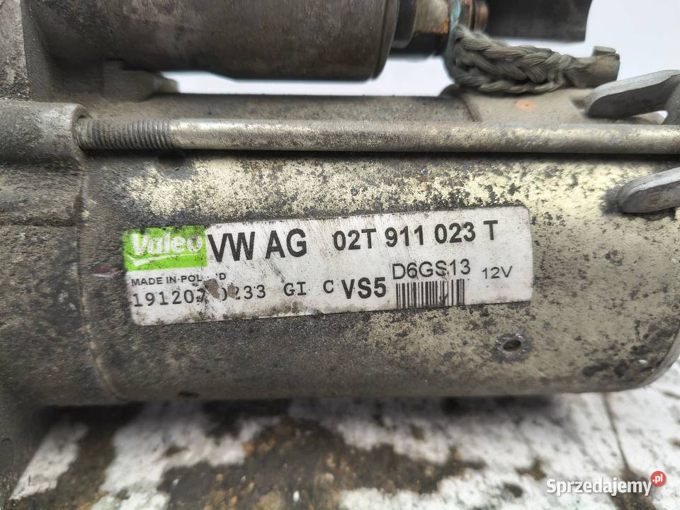 ROZRUSZNIK VW Golf V A3 II 8P 16 8V valeo Chełm