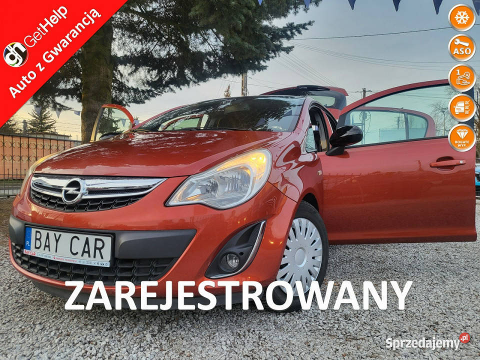 Opel Corsa 12 85 Z Niemiec Zarejestrowana 100 czujnik zmierzchu Pabianice