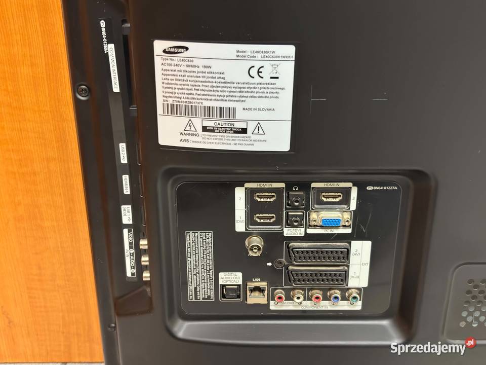 Telewizor Samsung LE40C630 Elbląg
