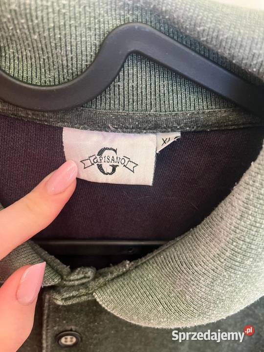 Zielony ładny sweterek męski XL Gdańsk