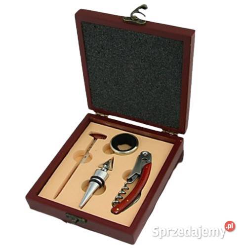 Zestaw do Wina w Pudełku na Prezent Zatyczka śląskie