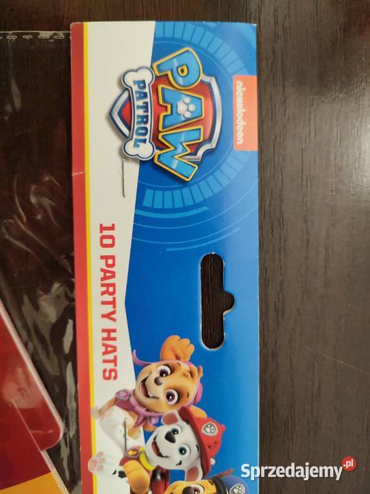 Papierowe czapki czapeczki urodzinowe Psi Patrol Czernica