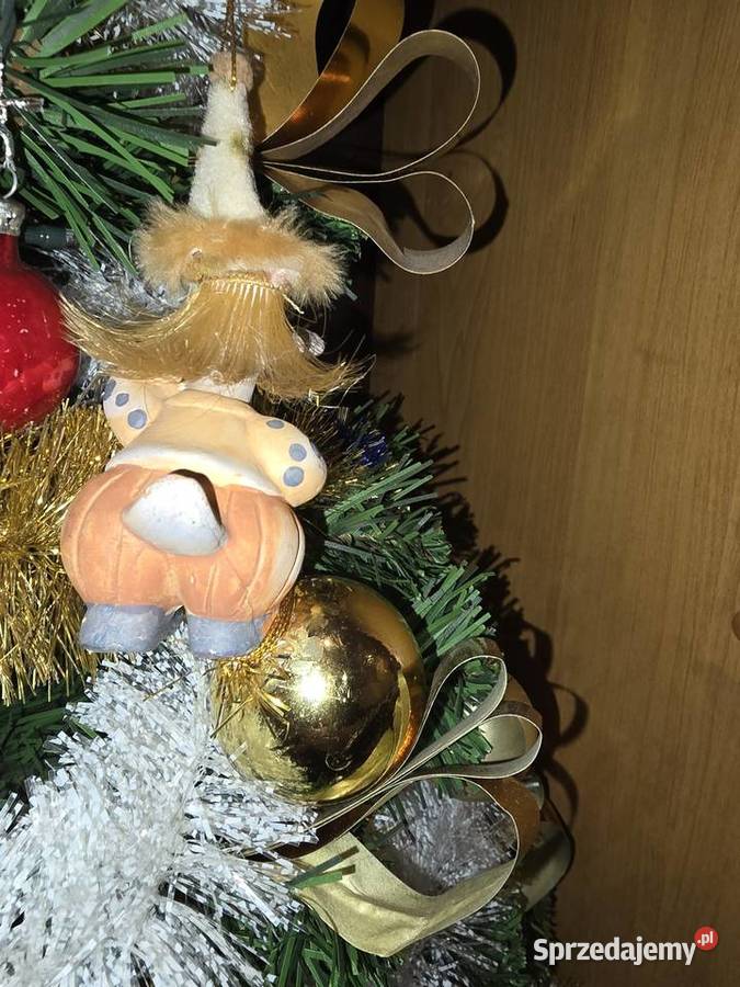 Figurka kaczor z bombką ozdoba na choinkę żółty Sosnowiec sprzedam
