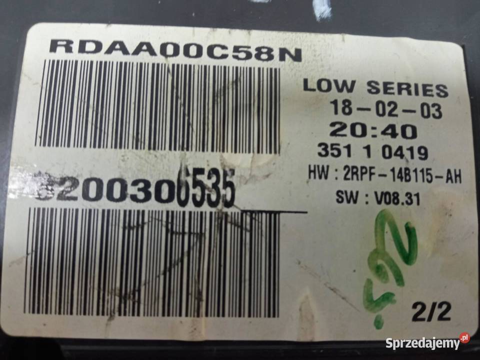 LICZNIK 8200306535 14 B Renault Megane II sprzedam