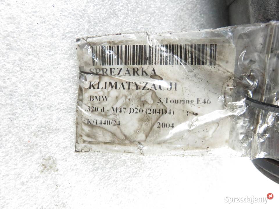 KOMPRESOR KLIMATYZACJI BMW E46 320 d 64526905