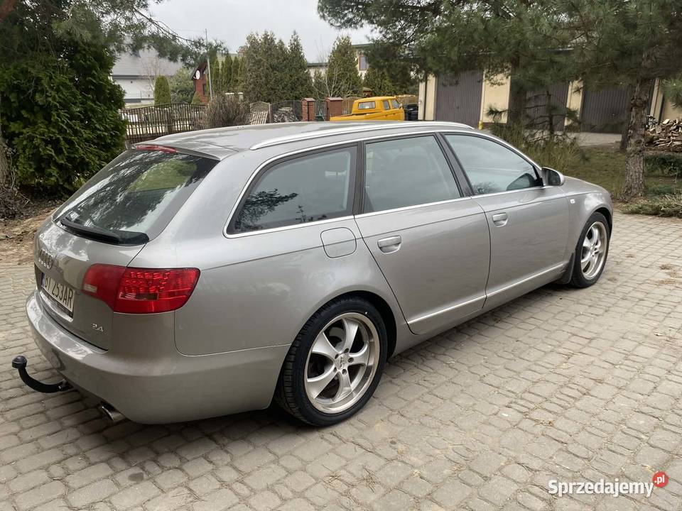 Audi A6 C6 24 v6 benzyna manual super stan elektrochrom. lusterka boczne A6 sprzedam