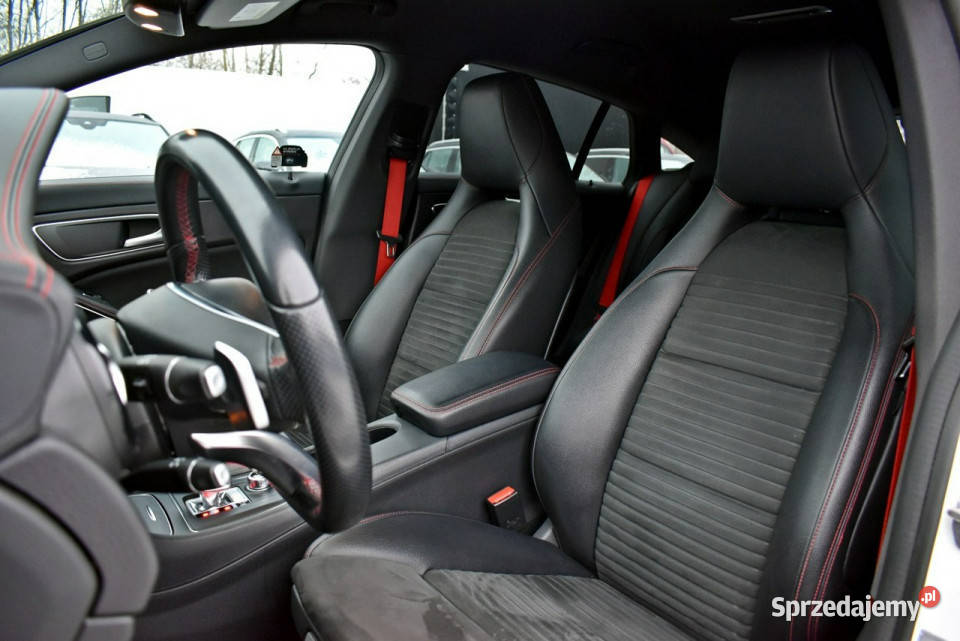Mercedes CLA 45 AMG Bezwypadkowy Salon Polska czujnik martwego pola Łódź