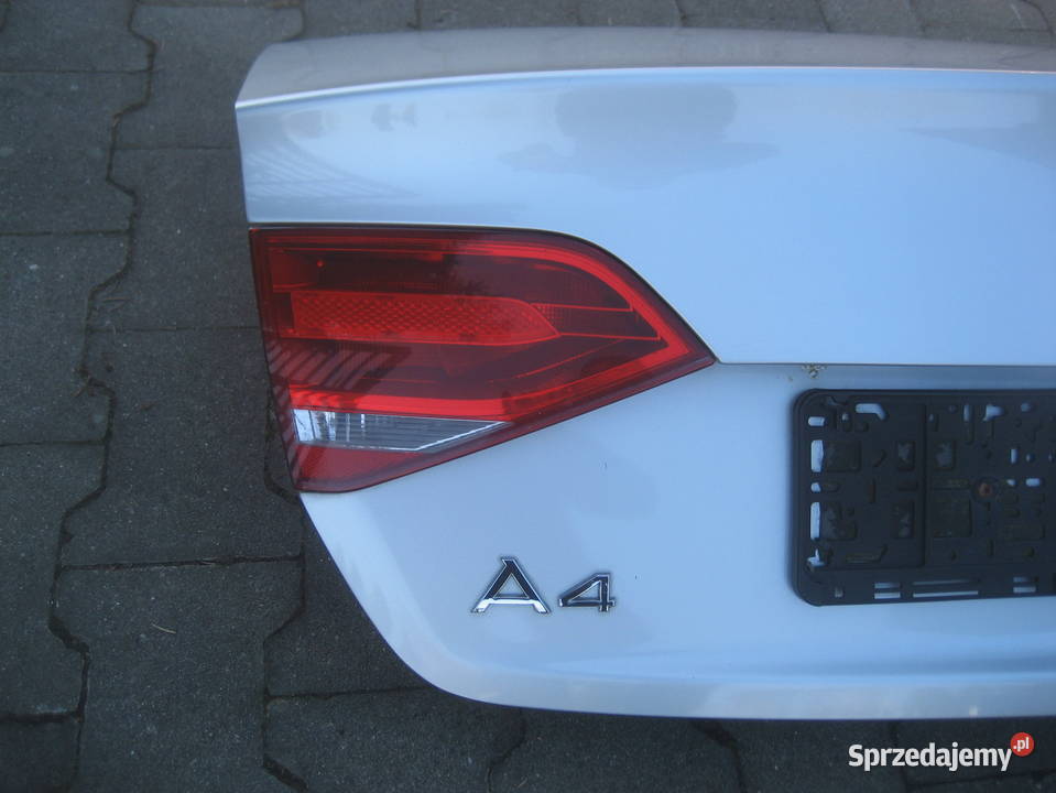 audi a4 b8 sedan 0811r klapa pokrywa bagażnika Rakoniewice