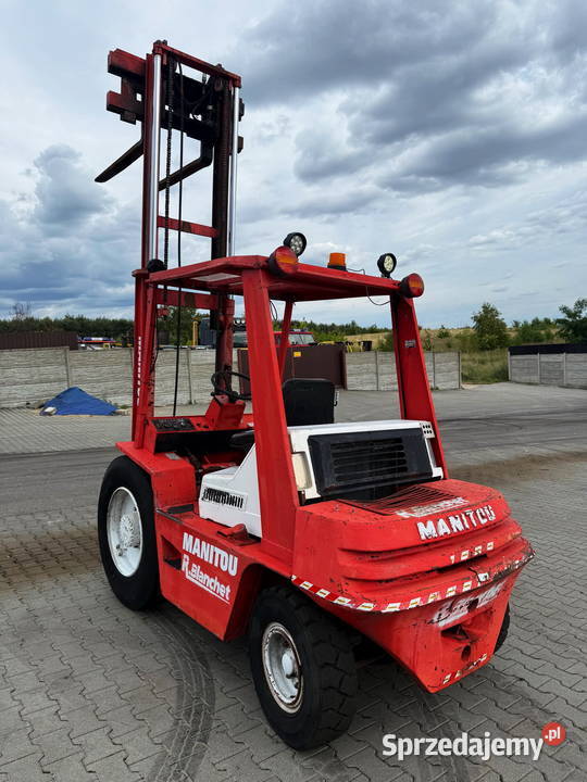wózek widłowy terenowy MANITOU MCE25 przesuw Wózki widłowe Motoryzacja Działoszyn