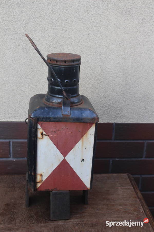 stara lampa kolejowa Kalisz