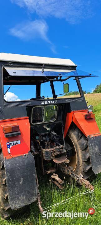 Sprzedam Ciągnik Zetor 7711 większa moc 7211 małopolskie Nowy Sącz