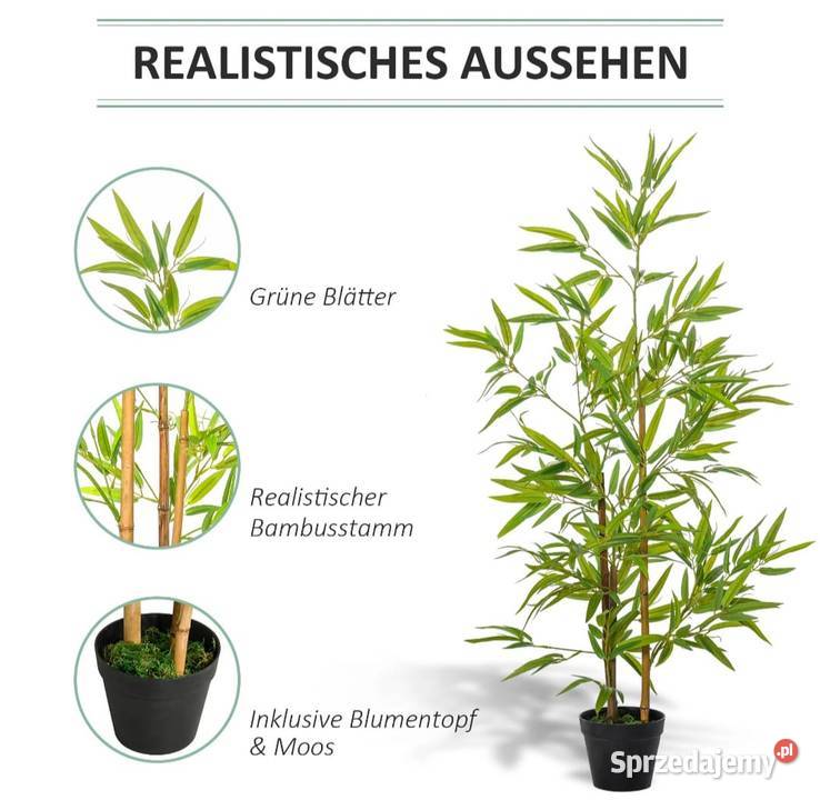 Sztuczny bambus dekoracja drzewka Brzesko