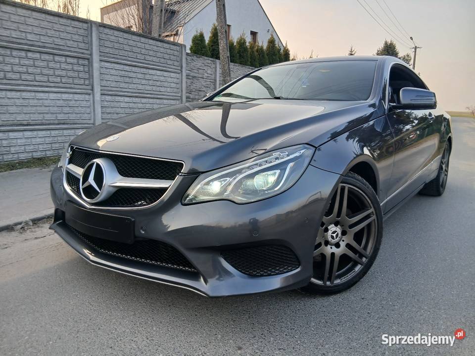 Mercedes E klasa Coupe AMG Lift 2014r 22cdi diesel Dobrzyca sprzedam
