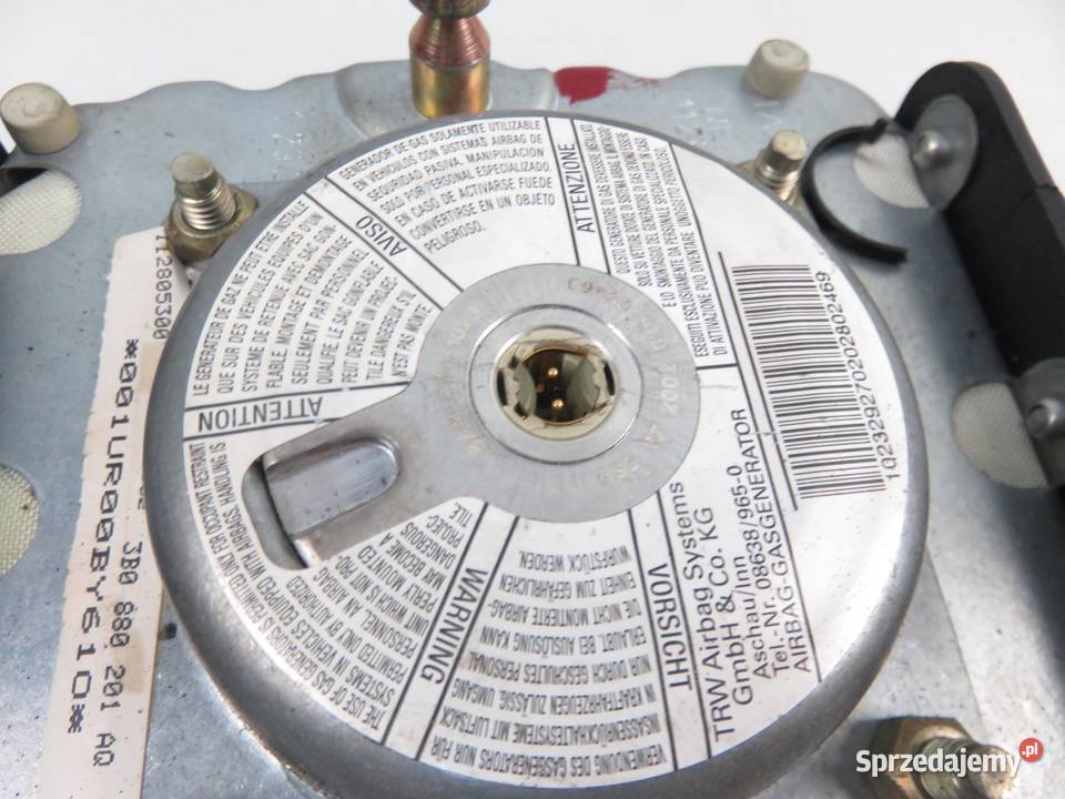 PODUSZKA KIEROWCY VW PASSAT B5 3B0880201AQ sprzedam