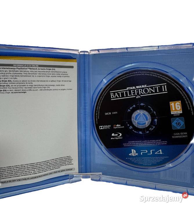 Gra Star Wars Battlefront II 4 Gry na konsole warmińsko-mazurskie Elbląg sprzedam