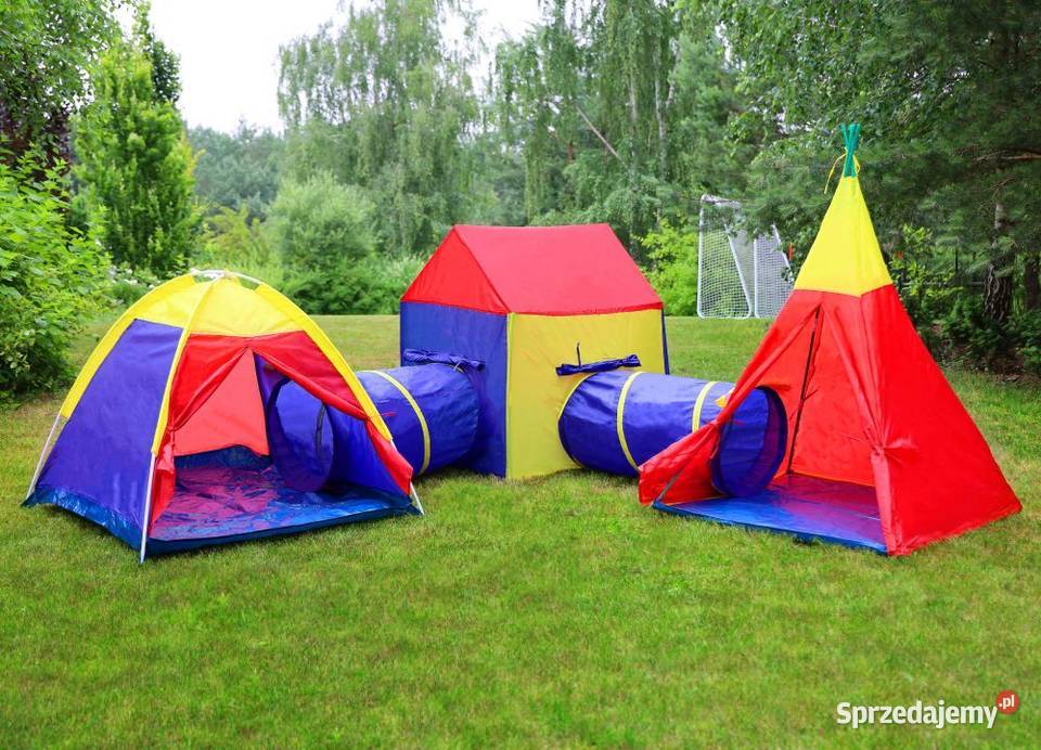 Zestaw namiotów dzieci 5w1 IPLAY podlaskie Bielsk Podlaski