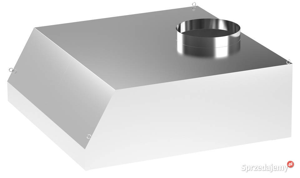 Okap przyścienny wywiewny trapezowy 1200x800x350 Warszawa sprzedam